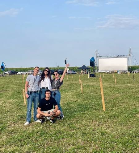 Il nostro team durante un evento